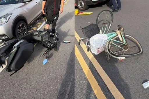 新店市区重大车祸！　机车疑超速撞单车酿1死1昏迷　