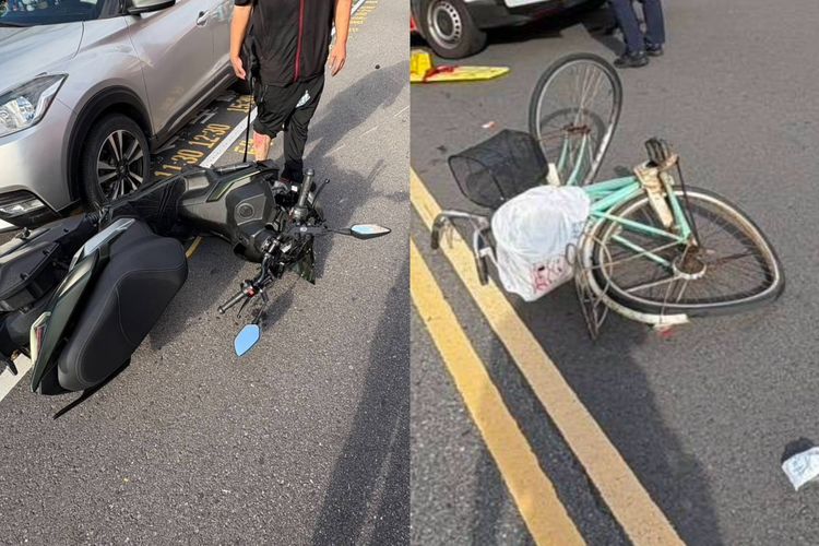 新店市區嚴重車禍! 機車疑超速撞單車釀1死1昏迷