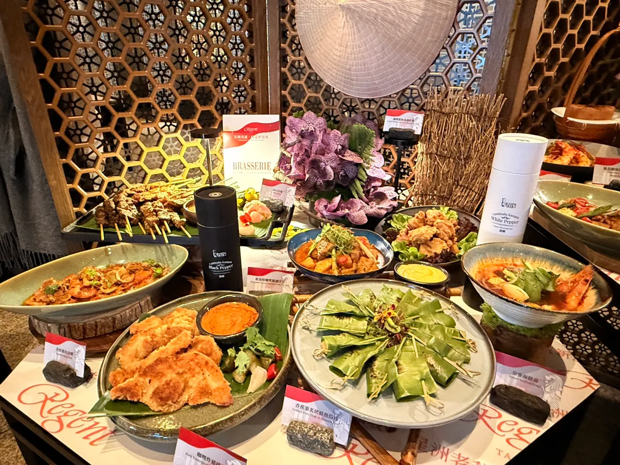 晶华味游新加坡客座菜色。陈扬盛摄