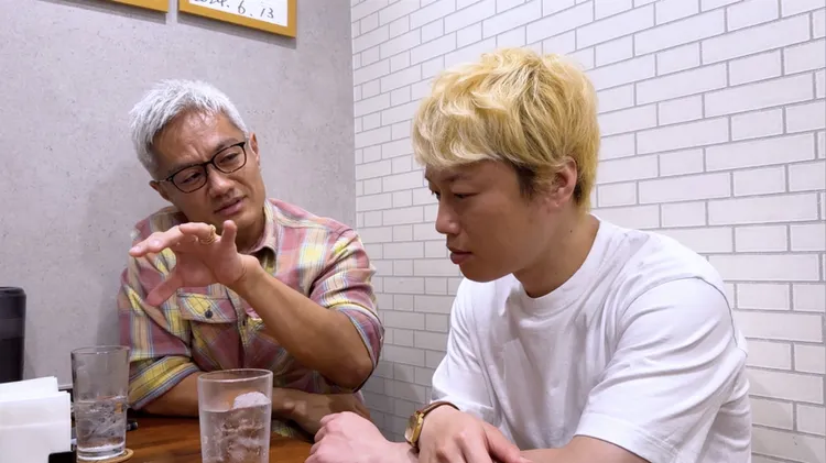 押尾學（左）首次在節目上談及獄中生活。翻攝ABEMA