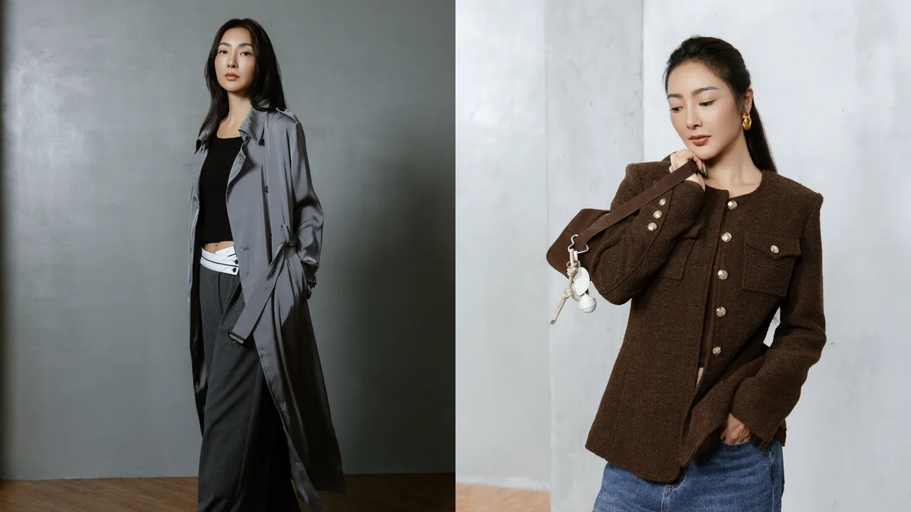 吳速玲與台牌女裝SO NICE推出聯名系列。品牌提供