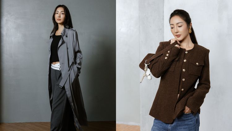 吳速玲聯名台牌女裝推新系列 半年打磨穿出中性灰階靜奢感