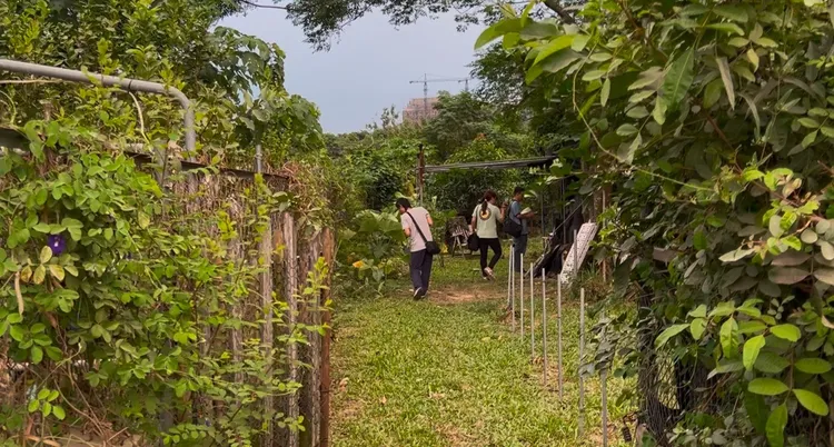 員警攻堅農舍。翻攝畫面