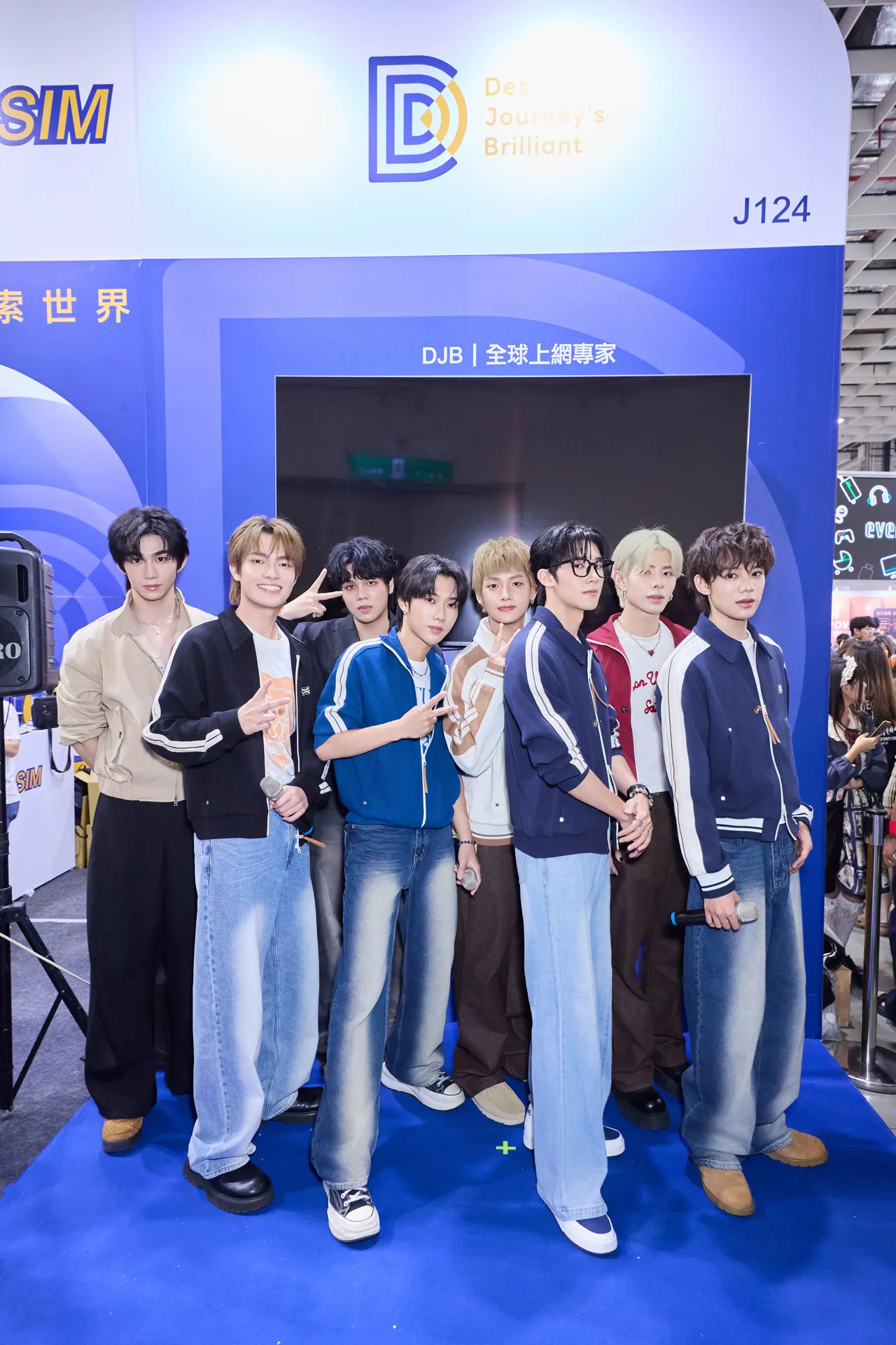 男团各自分享出国体验。FU Entertainment、DJB提供