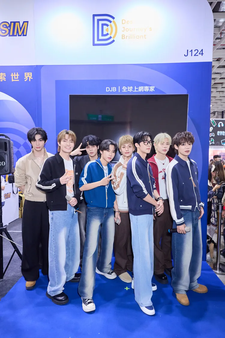 男團各自分享出國體驗。FU Entertainment、DJB提供