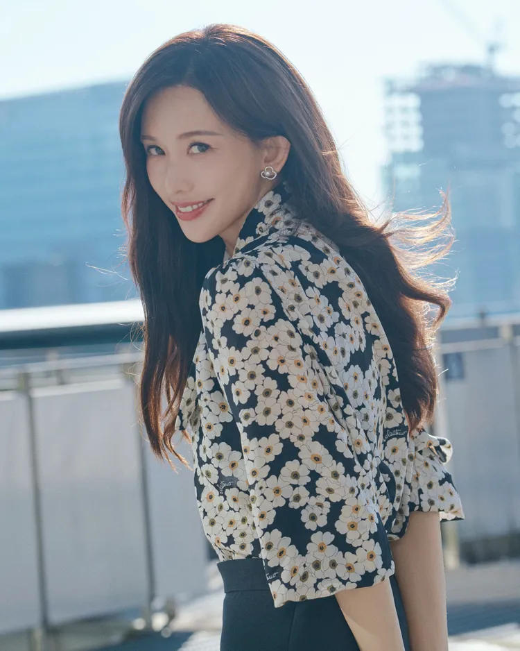 林志玲日前出席活動，演繹TASAKI珠寶。品牌提供