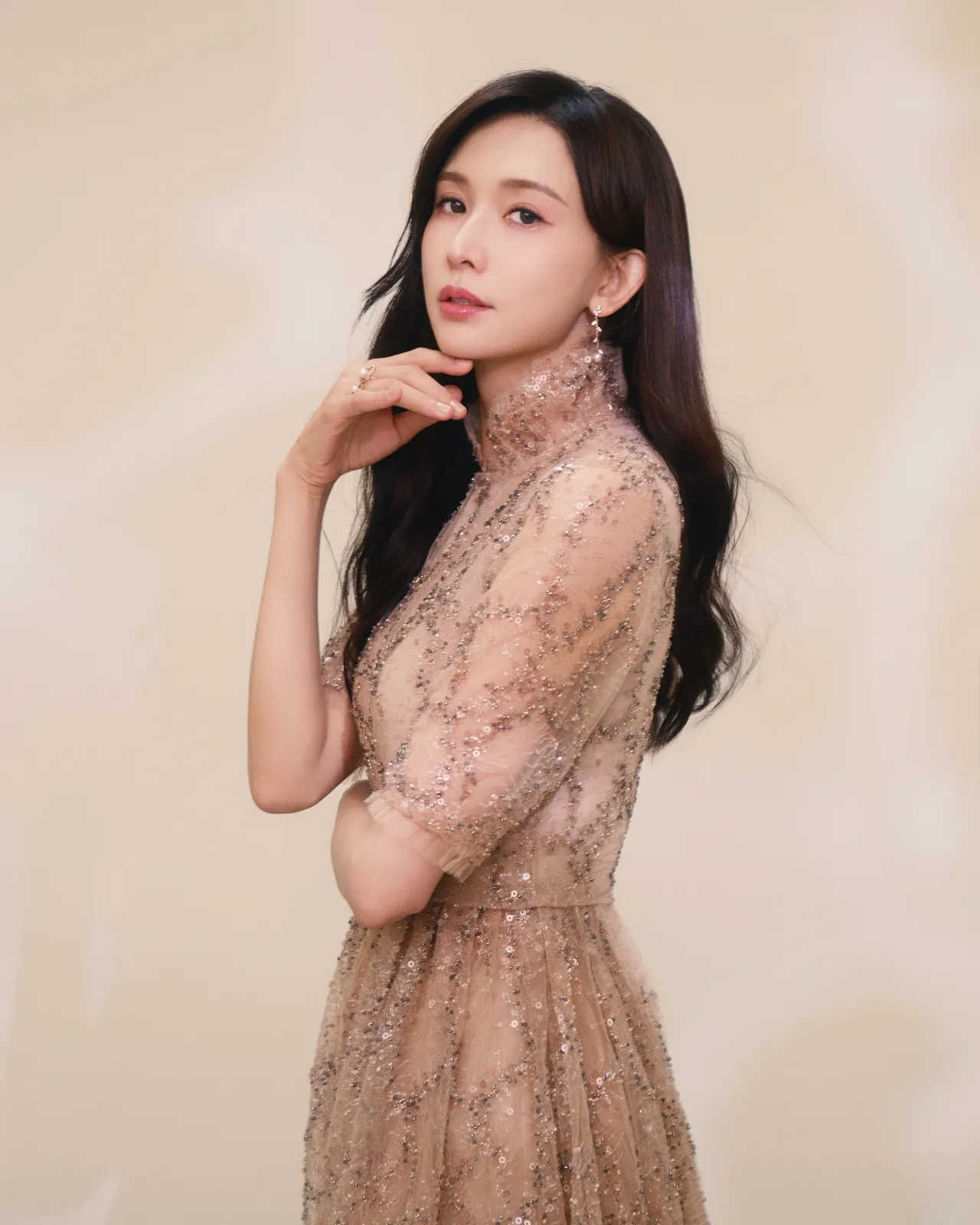 林志玲日前出席活動，演繹TASAKI珠寶。品牌提供