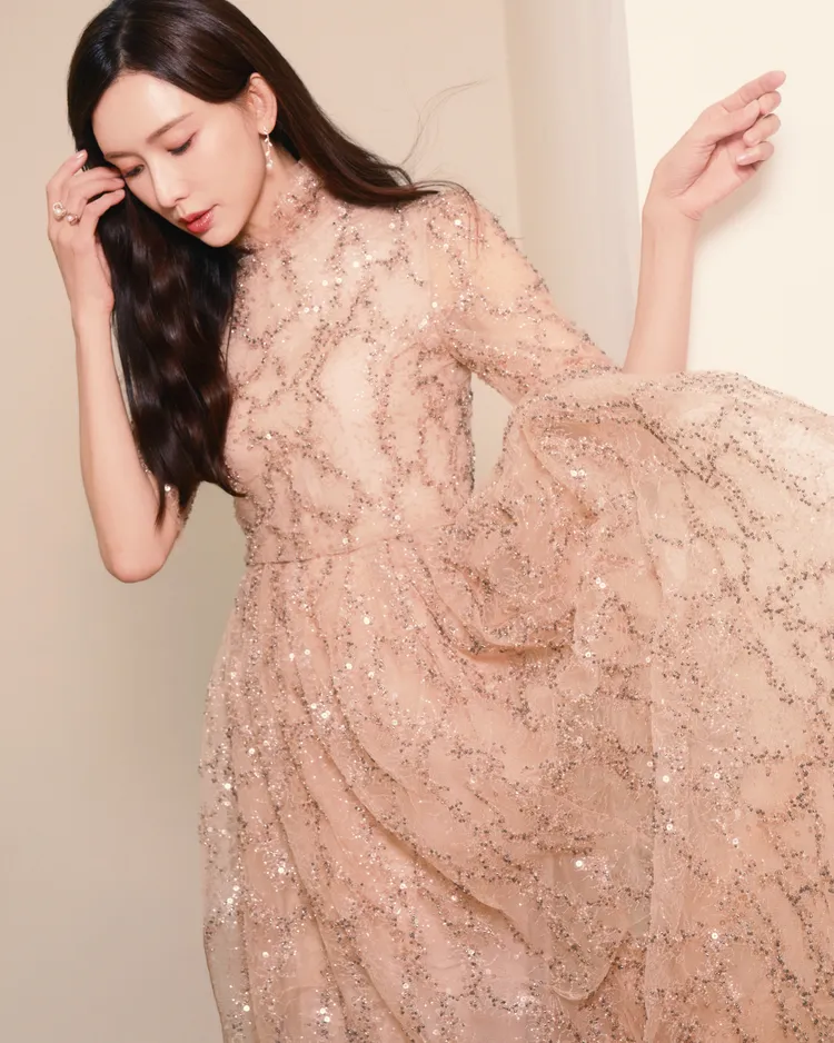 林志玲日前出席活動，演繹TASAKI珠寶。品牌提供