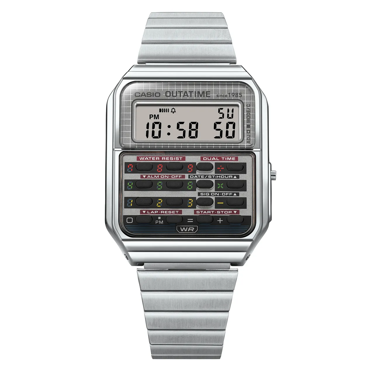 CASIO《回到未来》联名表CA-500WEBF，4000元。品牌提供