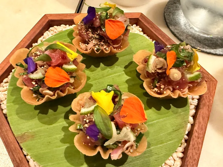 「鮪魚｜香茅｜拉帕」。陳揚盛攝