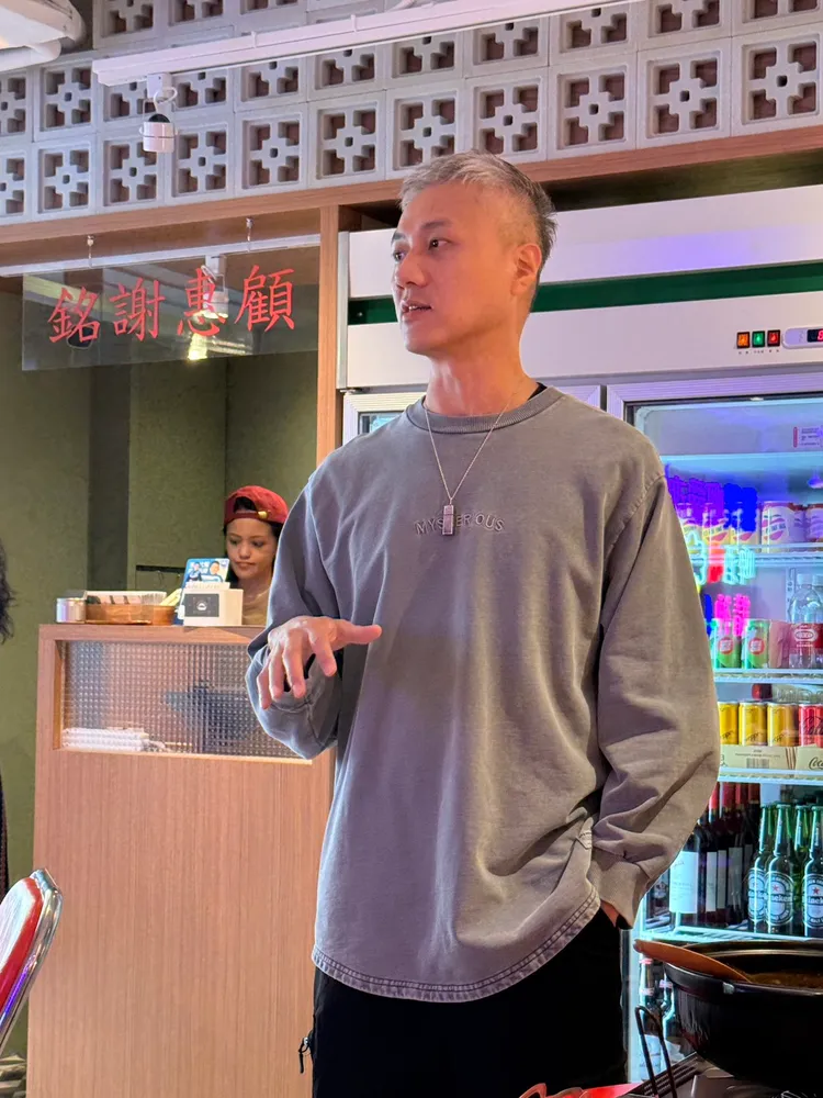 「梁湯火鍋」與「梁香好」創辦人Jason。陳揚盛攝