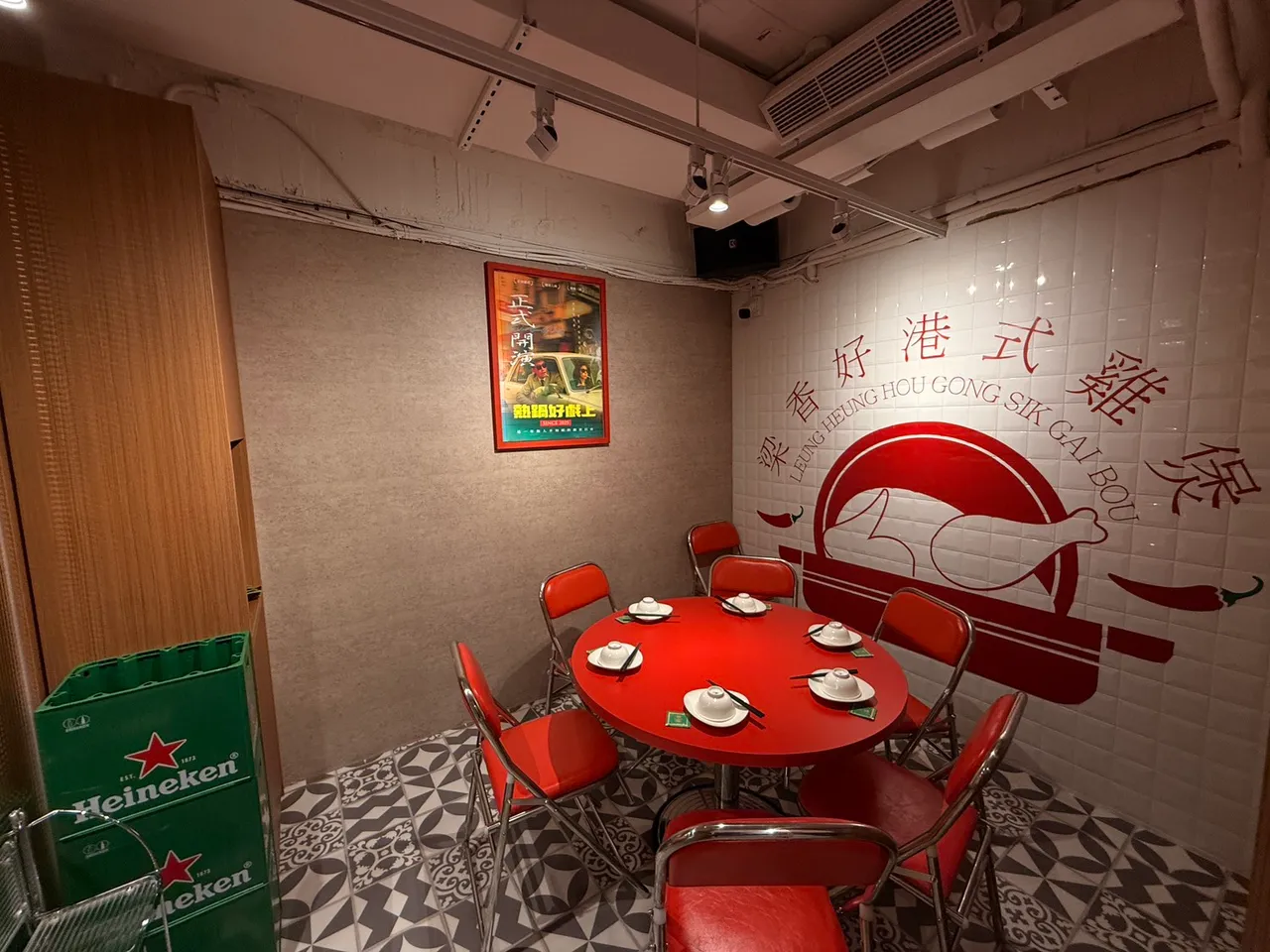 店内有两个包厢。陈扬盛摄