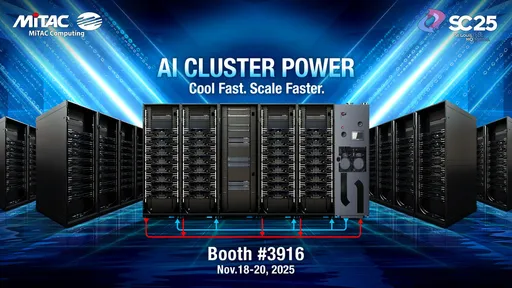 神云科技亮相SC25　推出全新AI丛集与液冷机柜级资料中心方案