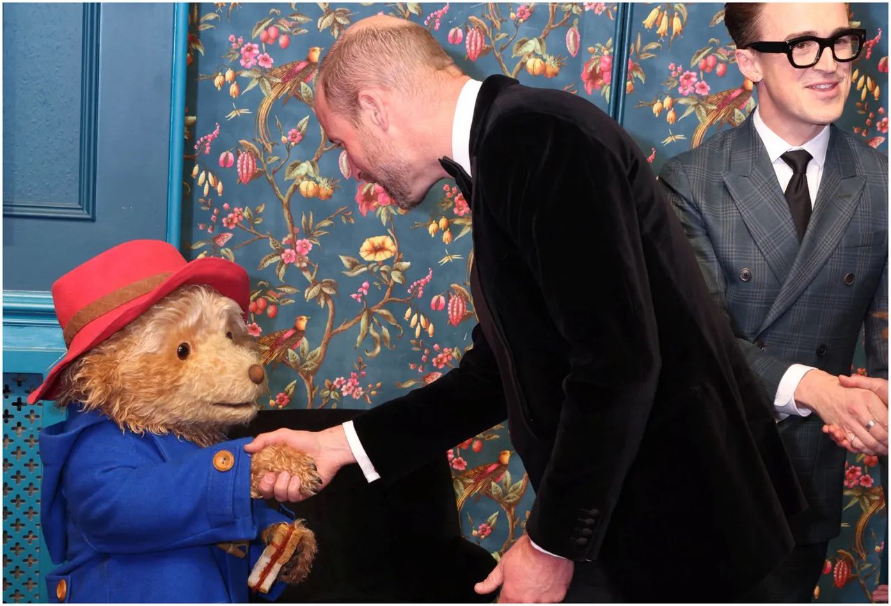 威廉与凯特会超萌柏灵顿熊　小公主王子们错过皇家综艺表演「很难过」