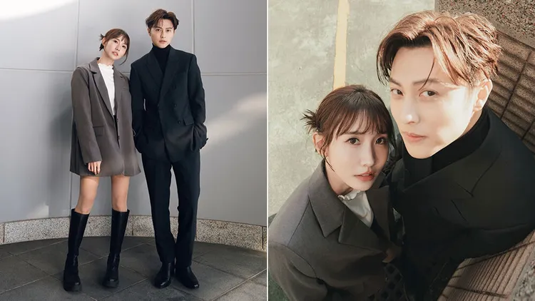 粿粿（左）承認與王子有踰矩行為。翻攝粿粿IG