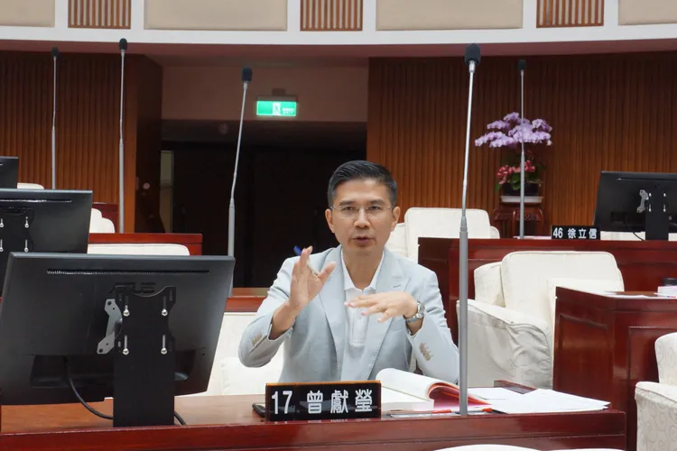 前台積電工程師、北市議員曾獻瑩分析羅唯仁洩密案衝擊。曾獻瑩議員辦公室提供