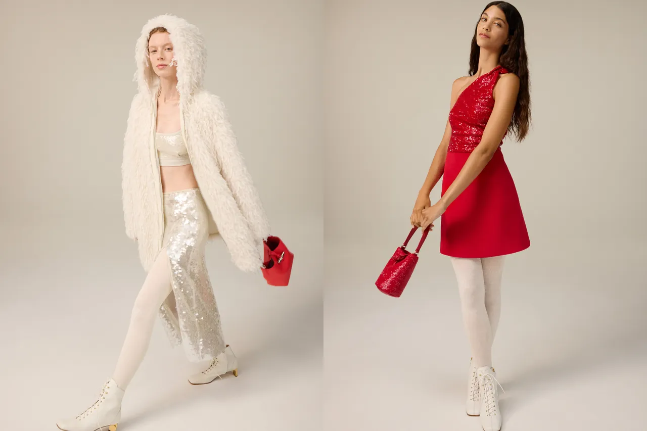 Longchamp 2026春季系列将浪漫滑冰氛围融入设计。品牌提供