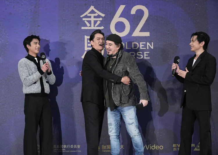 黃秋生現場愛的抱抱。彭欣偉攝