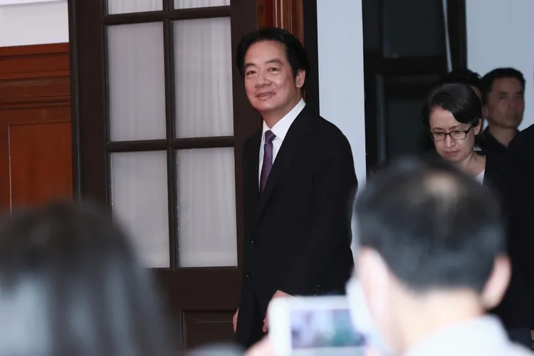 赖清德投书华盛顿邮报，宣布将大幅提高国防预算。资料照，彭欣伟摄
