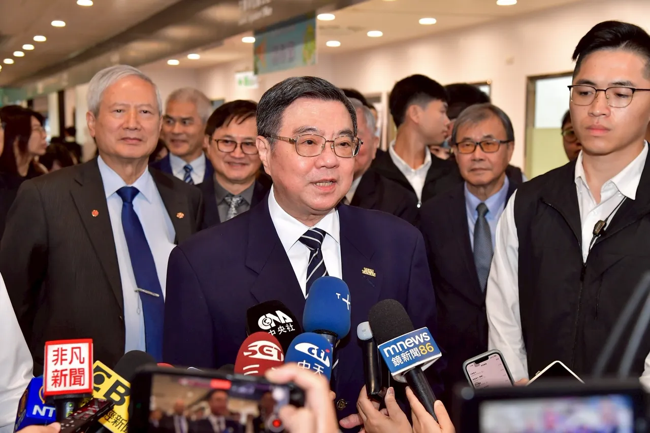 行政院长卓荣泰。行政院提供