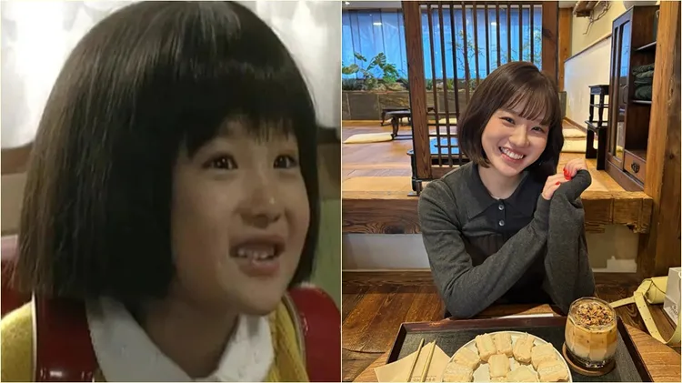 过去饰演真人版《樱桃小丸子》的童星森迫永依如今28岁了。翻摄自森迫永依推特