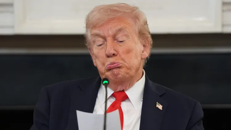 美國總統川普法律戰受挫。美聯社