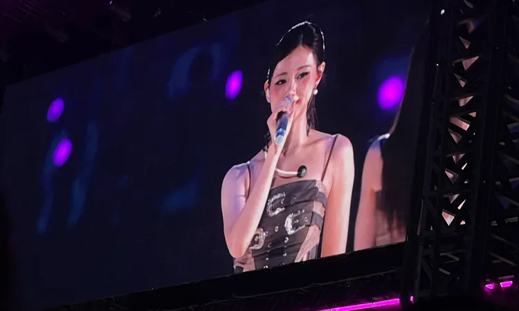 子瑜出道十年首次唱回台灣。讀者提供