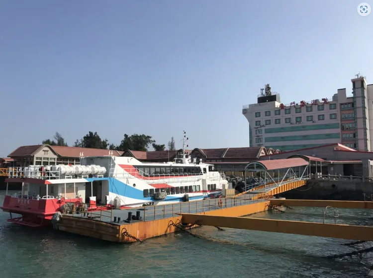 金门小三通11日宣布停航。资料照
