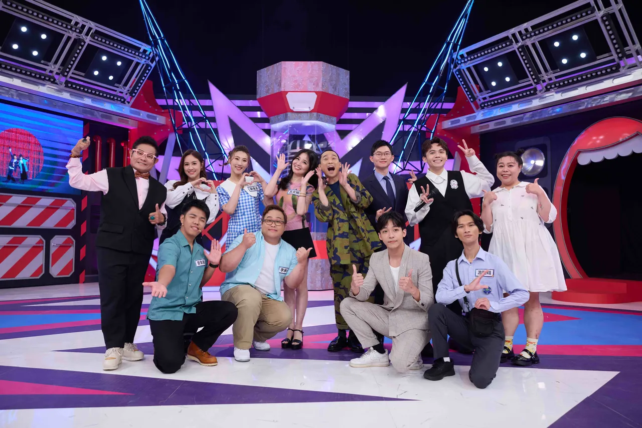 《Talk Talk秀台语2》录影现场热闹非凡。公视台语台提供