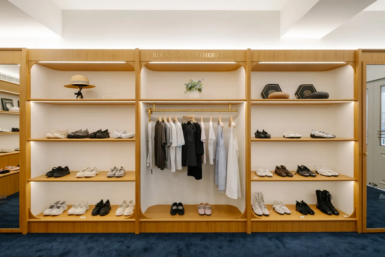 Rockfish Weatherwear店內帶來芭蕾舞鞋、雨靴等齊全品項。品牌提供