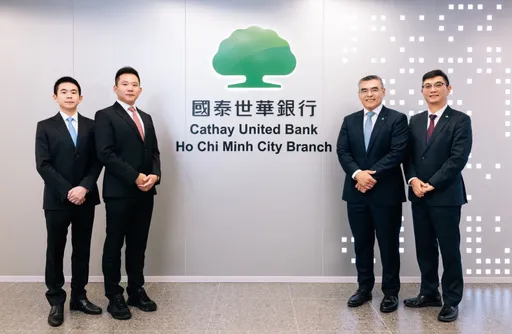 国泰世华银行合作自动贩卖机龙头推广「CUB Vietnam App」小额信贷　深化越南制造业金融服务