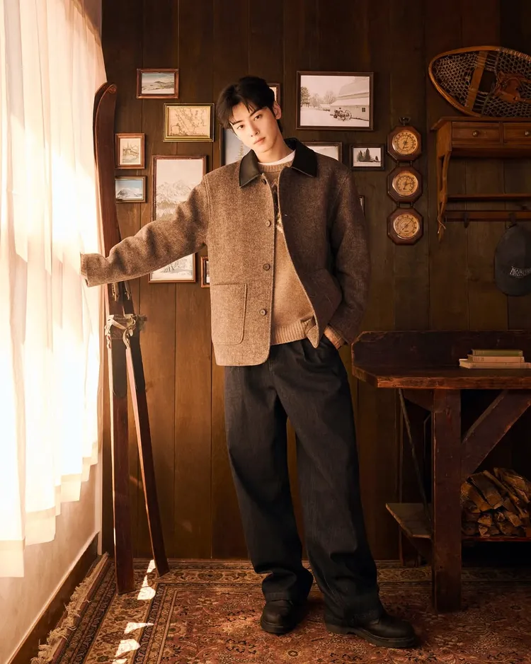 車銀優拍攝Marithé Francois Girbaud形象照。翻攝marithe_kr IG