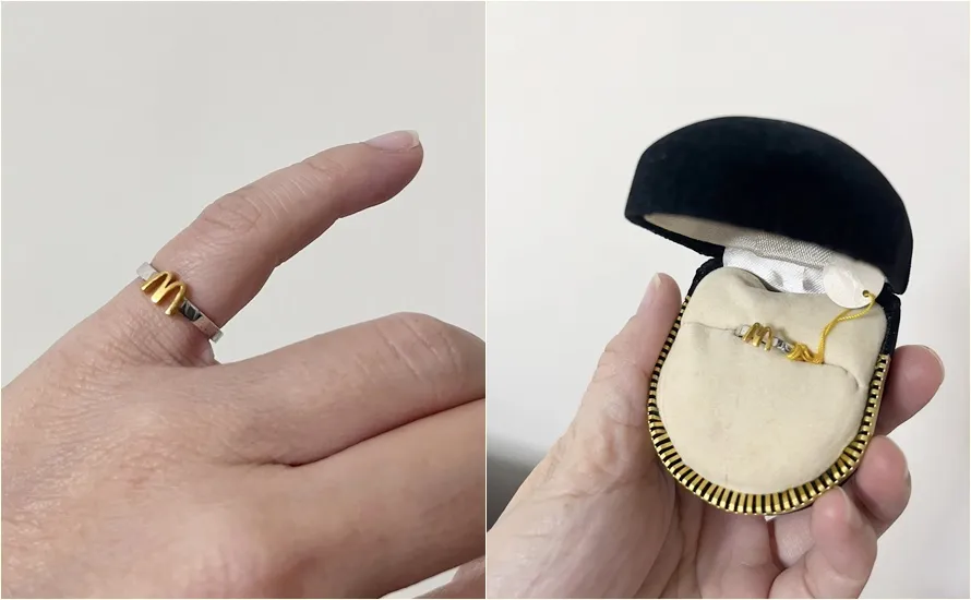 有民众分享过去在麦当劳任职收到的礼物。翻摄自脸书社团「迷你废物俱乐部」