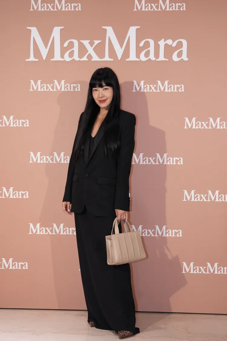 微風策略長廖曉喬也驚喜現身。彭欣偉攝