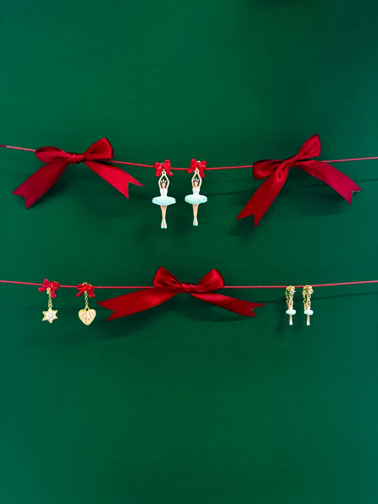 Les Néréides另也將芭蕾舞經典《胡桃鉗》融入珠寶設計。品牌提供