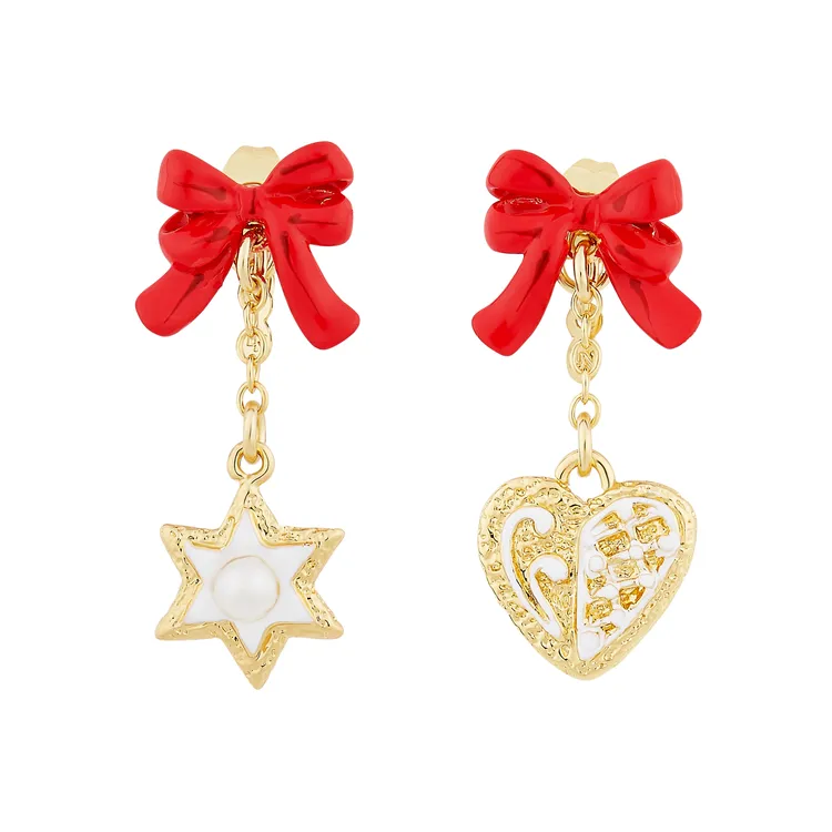 Les Néréides胡桃鉗進行曲 聖誕餅乾耳環，5000元。品牌提供