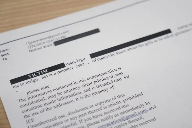 民主黨議員公布的電郵紀錄。路透社