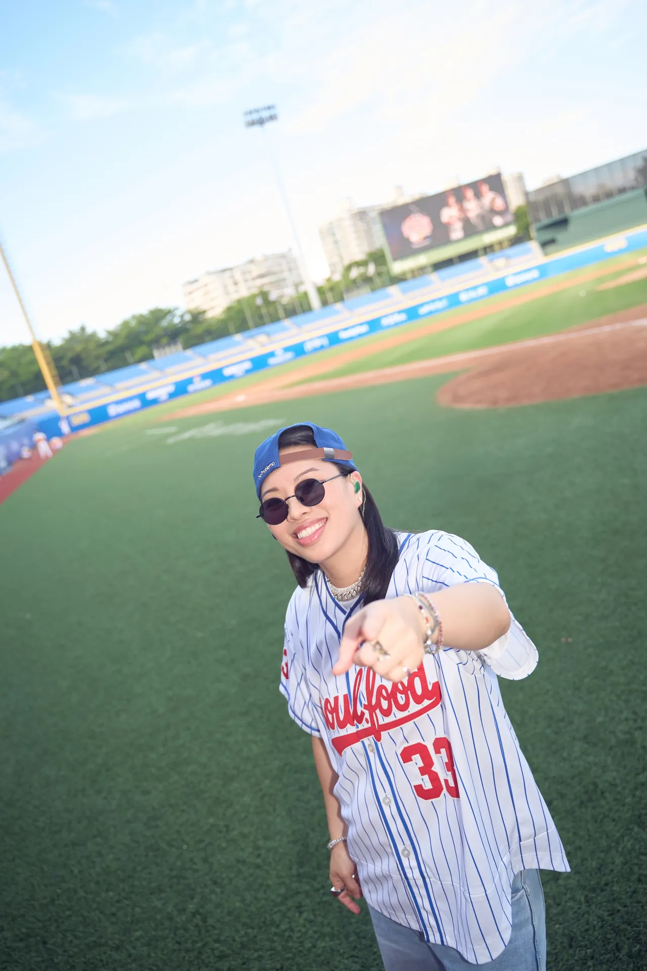 葛仲珊身上的数字33是她的幸运数字。索尼音乐提供