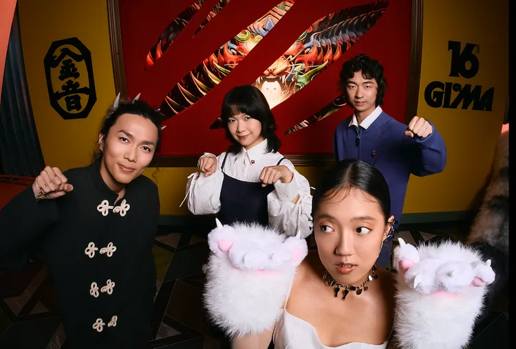 合花乐团上周合体李竺芯在金音奖演出吸眼球。金音创作奖提供