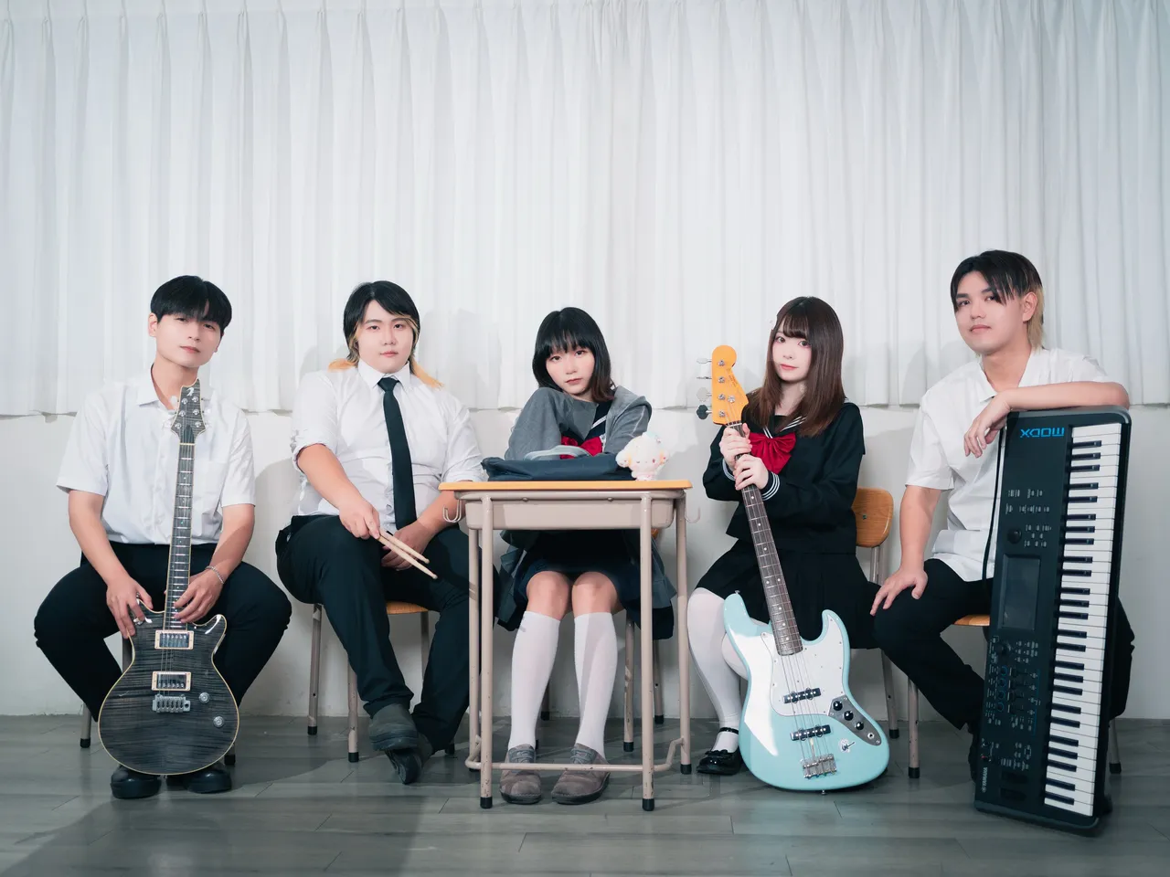 高流2025《乐团兴奋波》复赛12强「Nanashi ナナシ」。高流提供