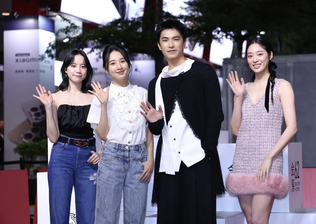 《如果我不曾見過太陽》由程予希（左起）、李沐、曾敬驊和江齊主演。莊宗達攝