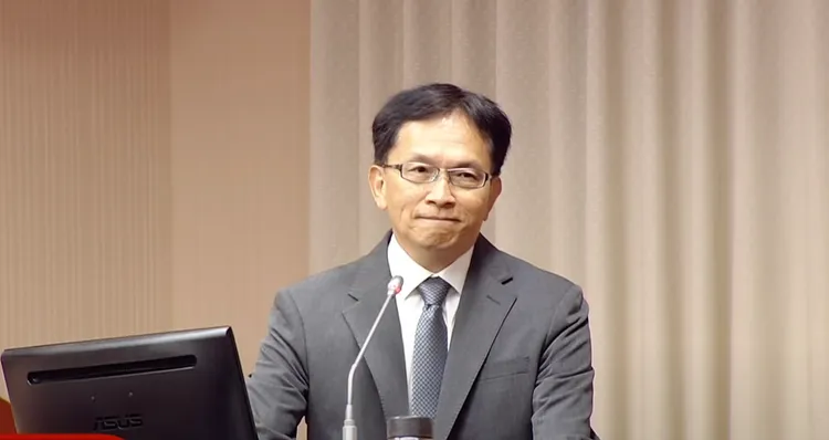 NCC主委被提名人蔣榮先。翻攝自國會頻道