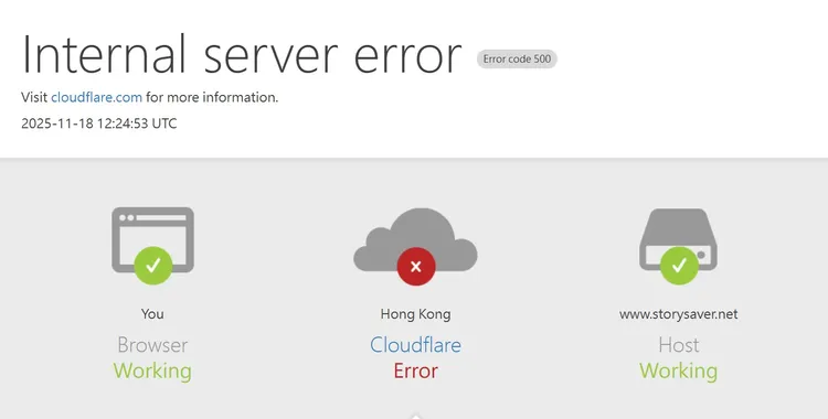Cloudflare導致許多網站都無法打開。