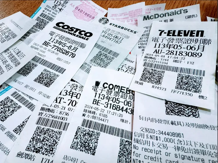 114年5至6月期統一發票兌獎期限明(5日)到期，財政部今表示經查目前共有9張百萬元以上大獎未領取，獎金總額達3900萬元。壹蘋新聞網攝