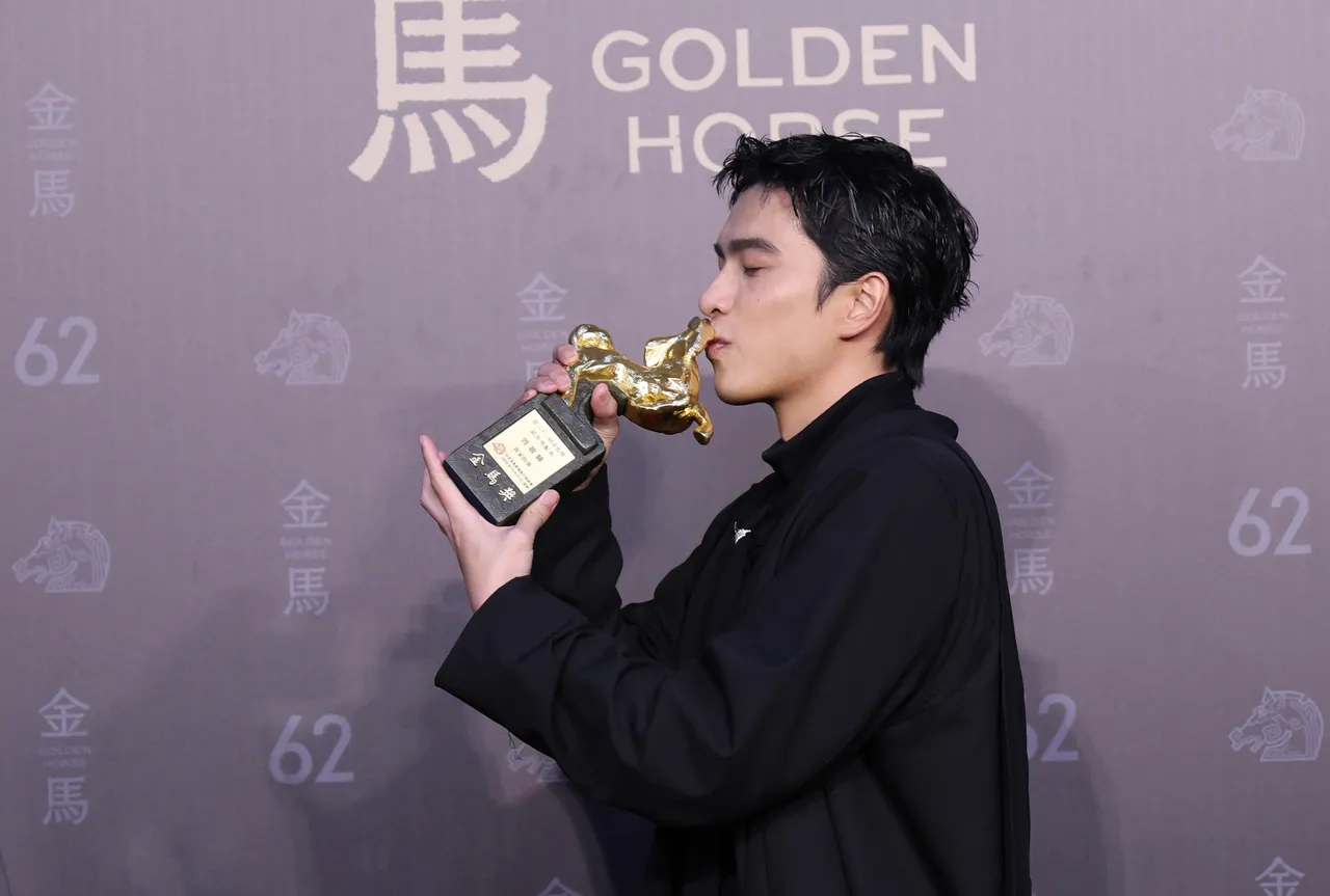 曾敬驊拿下金馬男配角。攝影中心攝