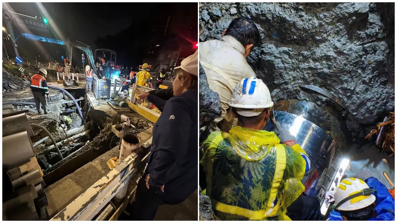 台电挖破水管　新北土城板桥多处停水到今晨