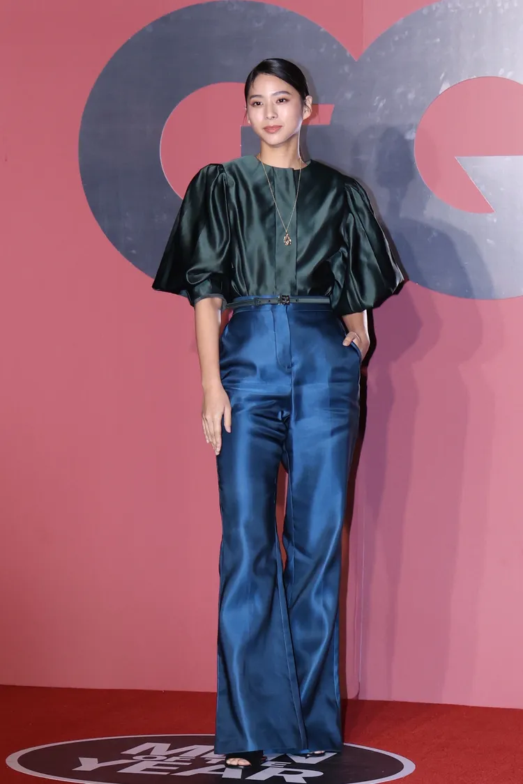 袁漠遙出席「GQ MOTY 2025」。莊宗達攝