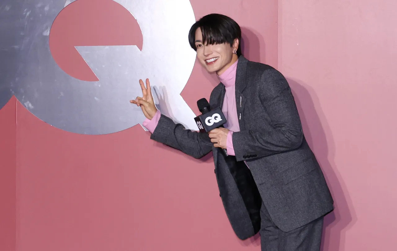 利特喊话希望明年还能再现身GQ MOTY红毯。庄宗达摄