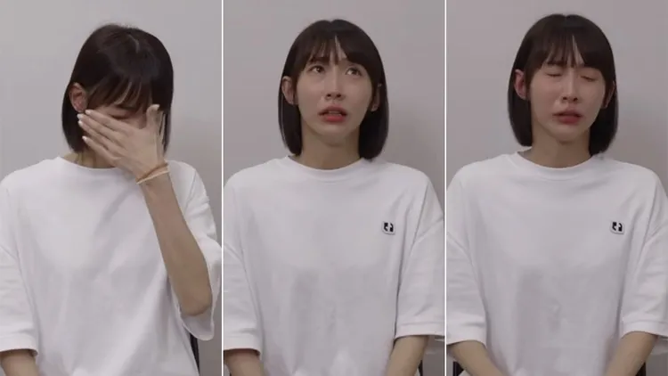 粿粿拍片強調離婚主因在於育兒與金錢觀不合，並落淚表示部分傳言與時間線遭誤解。翻攝粿粿IG