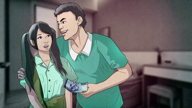 一名少年散播少女性影像，遭法院判賠51萬元。示意圖